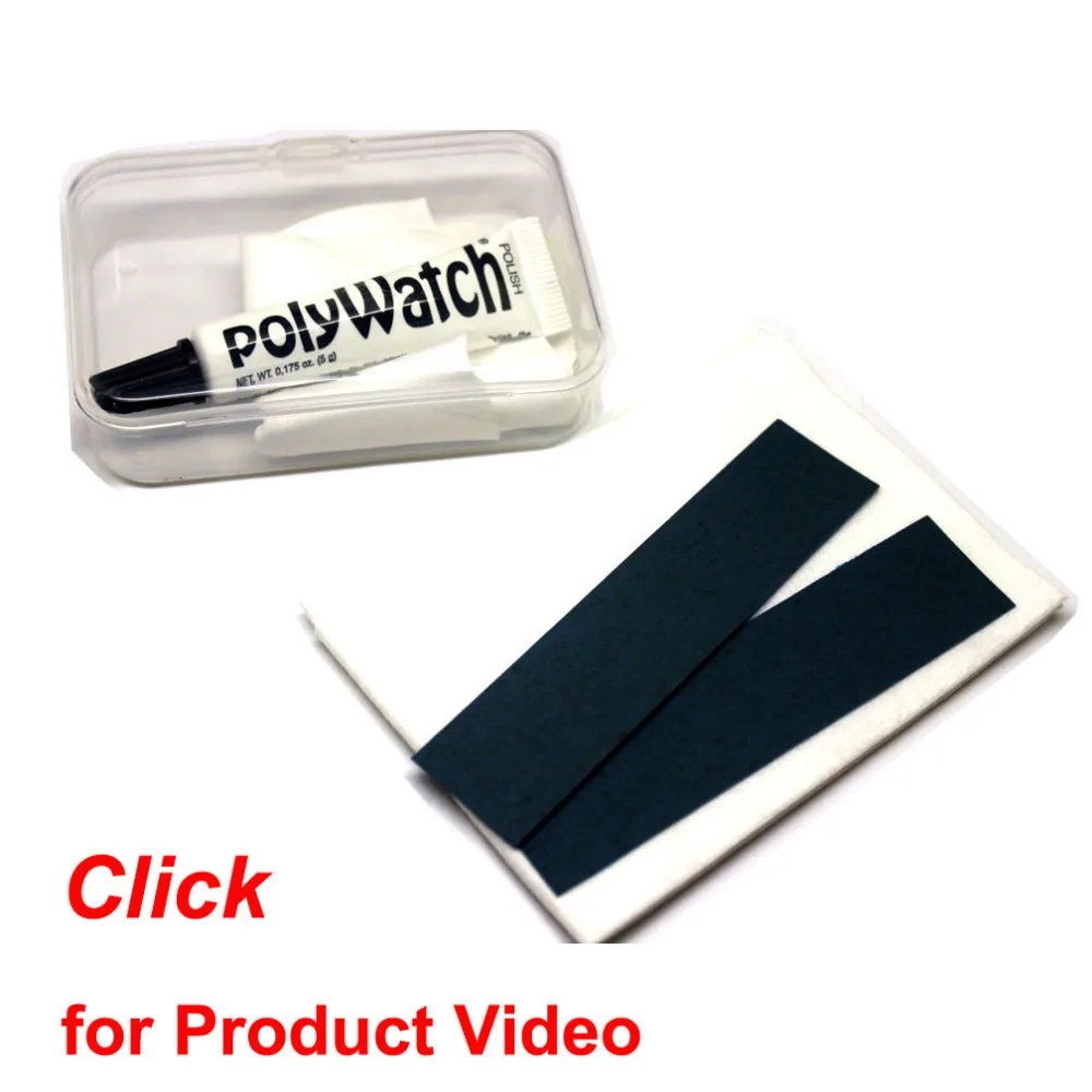 Polywatch Scratch Remover Watch Face Clear Polish Plastic Acrylic