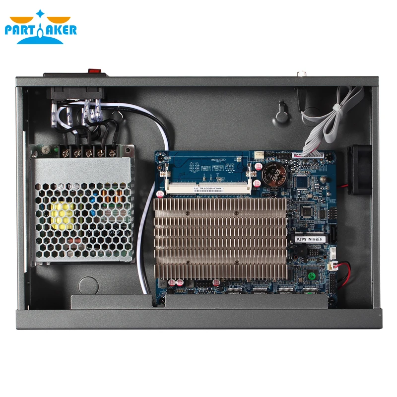 Partaker R18 маршрутизатор Mikrotik с J1900 4 Ethernet IU шкаф Гб Ram 64 SSD|Сетевой экран и VPN| |