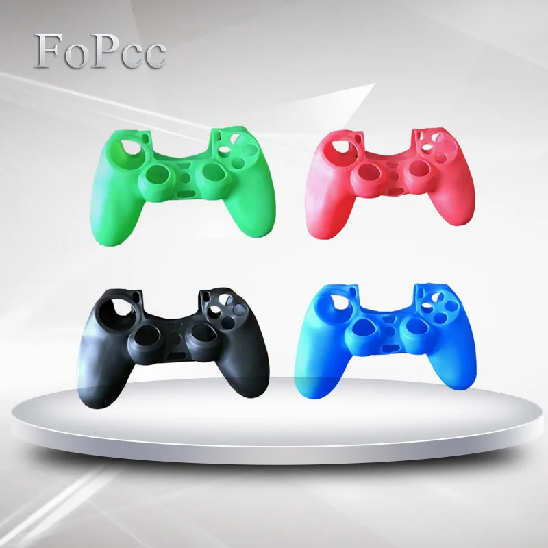 

Silicone Case Gamepad Protective Skin Cover for PS4 Controller Wrap Case Joystick Gel Rubber