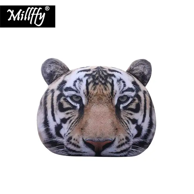 stuffed tiger head
