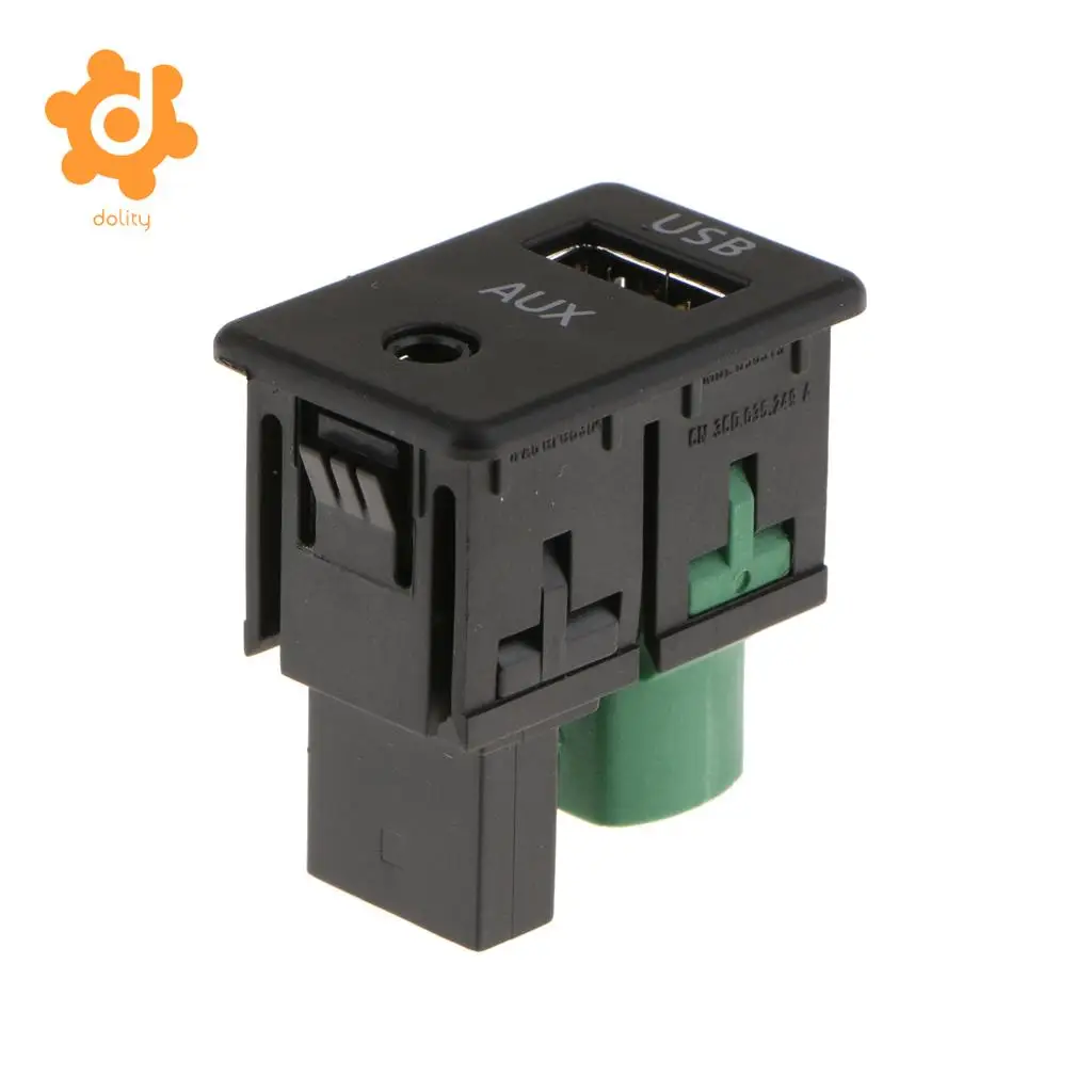 Car USB AUX Auxiliary Input Switch Button for BMW 3 5 Series E87 E90 E91 E92