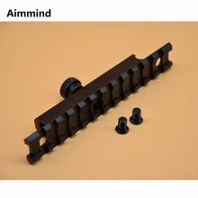 Тактический рельс монтажа 12 слотов крепление для прицела База 20 мм область охвата AR для M4/M16 ручка для переноски с плоским верхом Rail Охота