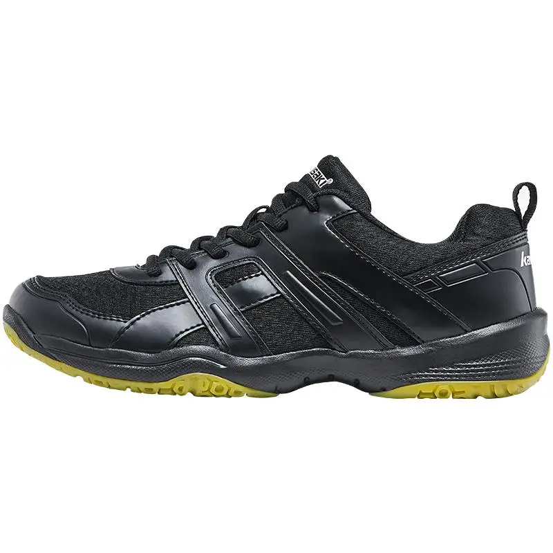 Оригинальная обувь для бадминтона Kawasaki; Нескользящая дышащая Спортивная обувь для женщин и мужчин; кроссовки; K06D - Цвет: 073D black