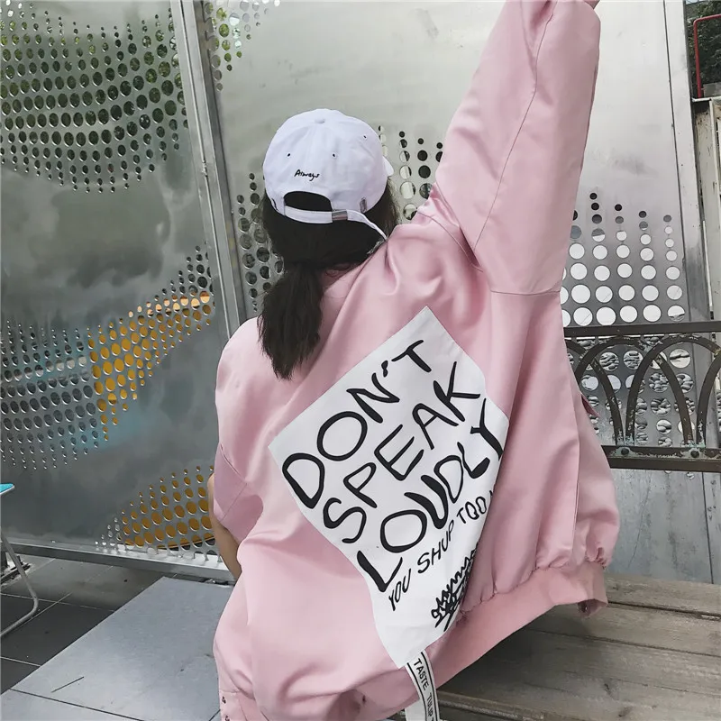 price reduction  Jackets Women 2019 New Women's Basic Jacket Fashion Thin Girl Windbreaker Outwear Bomber Female Lon