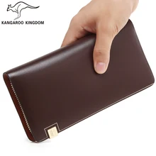 Kangaroo Kingdom Famous Brand Men Bag Leather Mens Clutch Bags Handbag