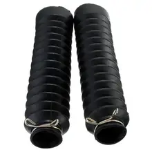 2 pcs Polainas Cobertura de Jacarés da Forquilha Dianteira Da Motocicleta Bota Choque Poeira Protetor Guarda para Off Road Pit Da Bicicleta Da Sujeira do Motocross bicicleta Nova