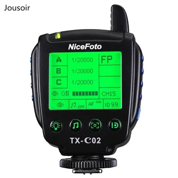 

NiceFoto TTL transmitter TX-C02 for Wireless studio flash n6 for C