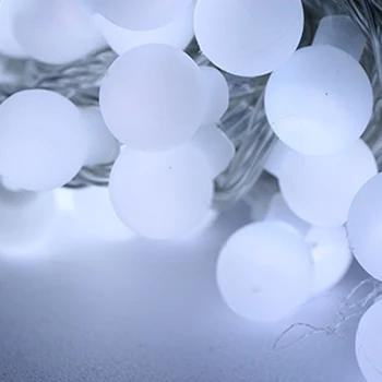 

20lED 3M Lights Decoration Scrub Round Fairy String Lights Lamp for Indoor/Outdoor Decoration Christmas Wedding Supplies
