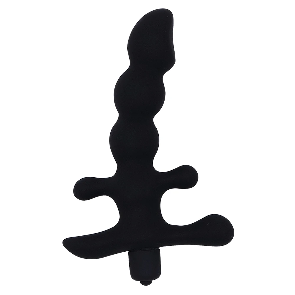 DOMI G Spot 10 скоростей силиконовая Анальная пробка мужской массажер простаты