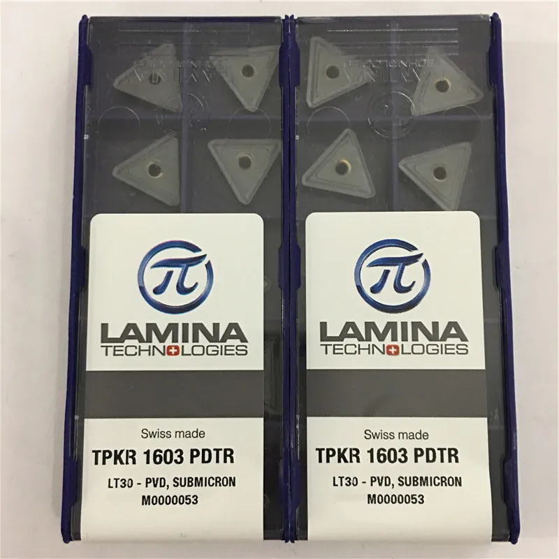 TPKR1603PDTR LT30 карбидная вставка для лезвия CNC 10 шт./лот оригинальные вольфрамовые