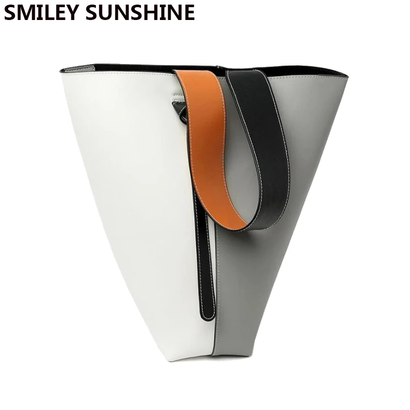 SMILEY SUNSHINE женская сумка ведро модные дизайнерские женские сумки на плечо кошельки
