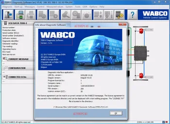 

Multilingual wabco Diagnostic Software Wabco TEBS-E 5.41+new Activator