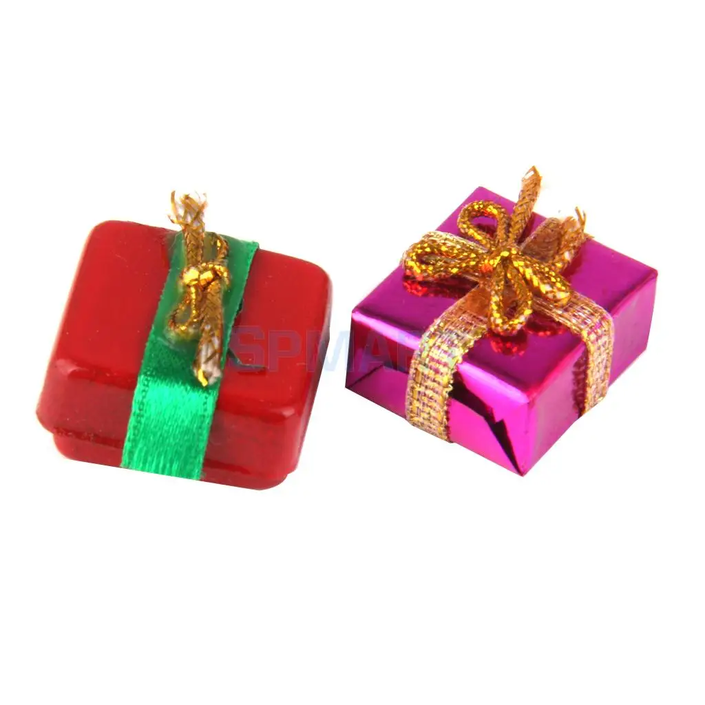 1/12 Scale Dollhouse Miniature Christmas Decoration Xmas Tree Ornaments - 11pcs/Set