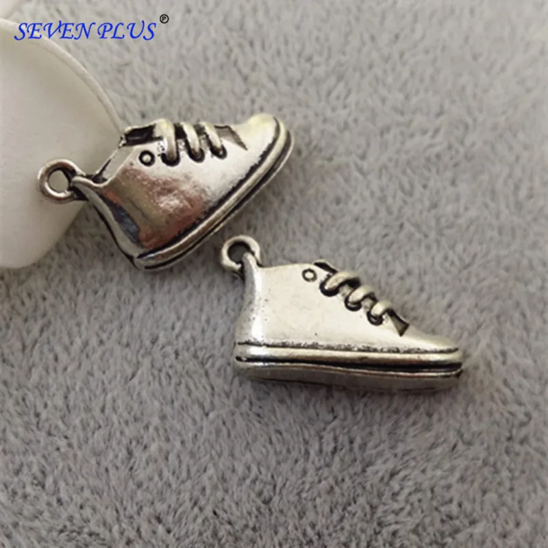 High Quality 10 Pieces/Lot 15mm*22mm Antique Silver Plated Leisure