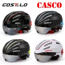 2016 costelo SPEEDairo Bicycle Cycling Helmet Bike Helmet Goggles Ciclismo Capacete para Bicicleta velo bici helmet glasses