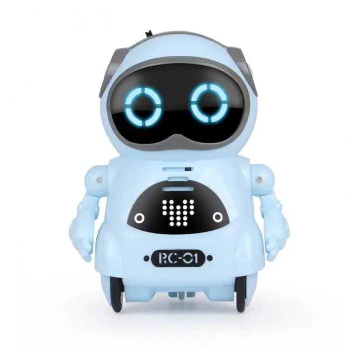 Многофункциональный Электрический голосовой умный мини карманный робот раннее образование взаимодействие сказка робот M09