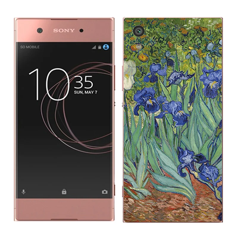 Мягкий чехол из ТПУ для sony Xperia XA1, чехол для телефона с пейзажем, чехол s для sony XA1 G3121 G3112 G3123 G3116, двойной чехол 5,0" - Цвет: 08