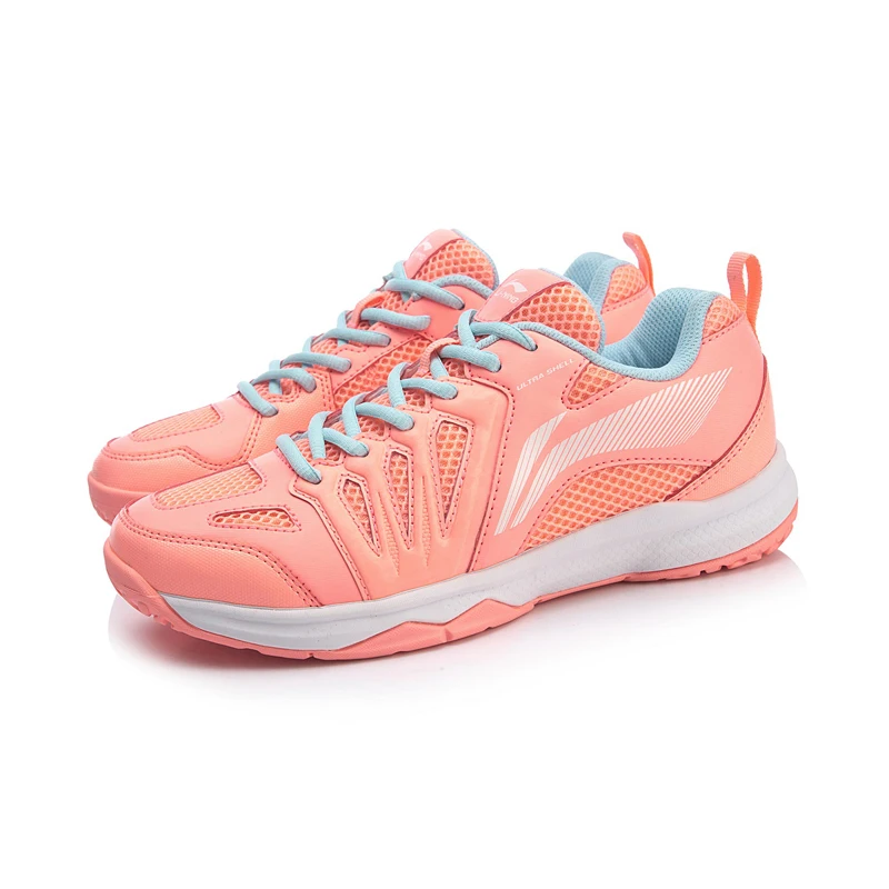 Женские беговые кроссовки Li Ning тренировочная обувь для бадминтона с