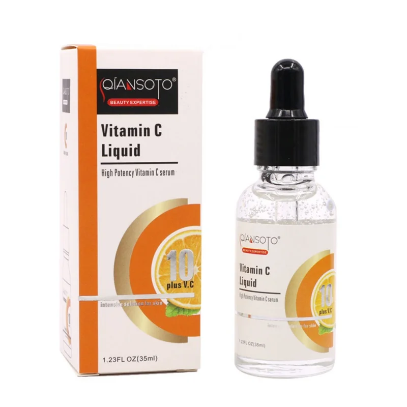 24K Gold Face Care Vitamin C Essence Anti Aging Intensive Lifting Firming Wrinkle Liquid 35ml Serum | Красота и здоровье