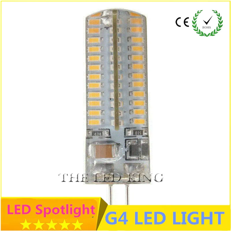 G4 светодиодный светильник лампа 24 SMD 2835 энергосберегающая 3 Вт 5 9 15 21 AC/DC 220 В 500 560LM