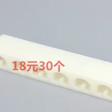 30 шт. 6 отверстий в соте дверная полоса анти-бегущий кусок улей устройство для анти-эвакуации Анти-пчела летает через король