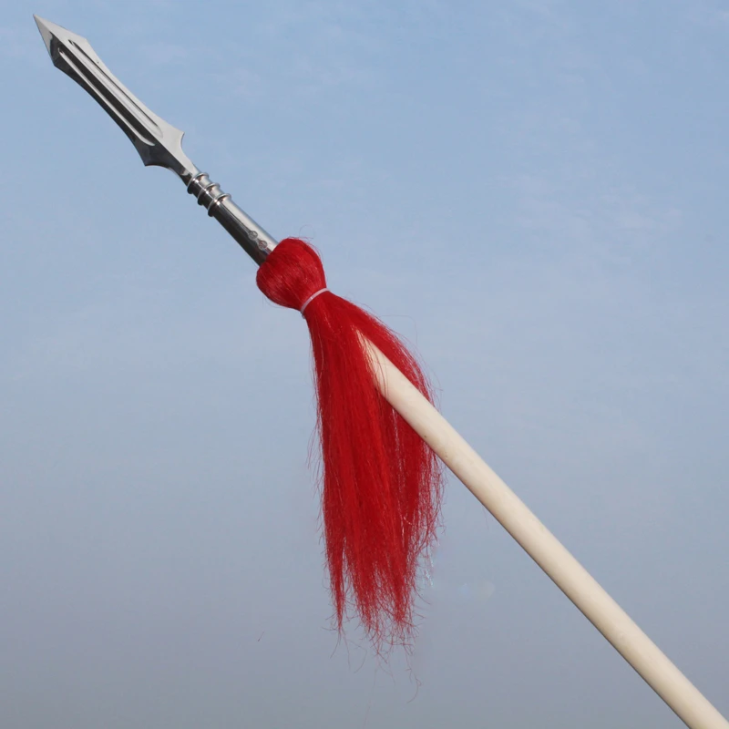 Wushu Stick Shaolin Spear Hong Ying Gun Wushu Spear Martial Art Spear
