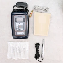 Перманентный макияж наборы для бровей машина для губ роторный швейцарский мотор карандаш для татуажа с ножным переключателем инструмент PTM3107