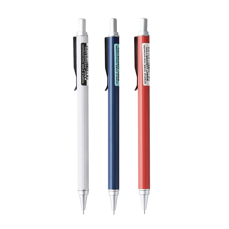 M&G Ampx9003 Full Metal Mechanical Pencil Solid Color Metal 0.5mm Mechanical Pencil 1PCSin
