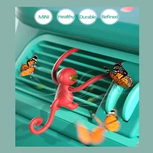 Забавный автомобильный освежитель воздуха с орнаментом для VW Polo Jetta Toyota Corolla Mercedes W203 Saab Renault Dacia Duster Air Vent Outlet