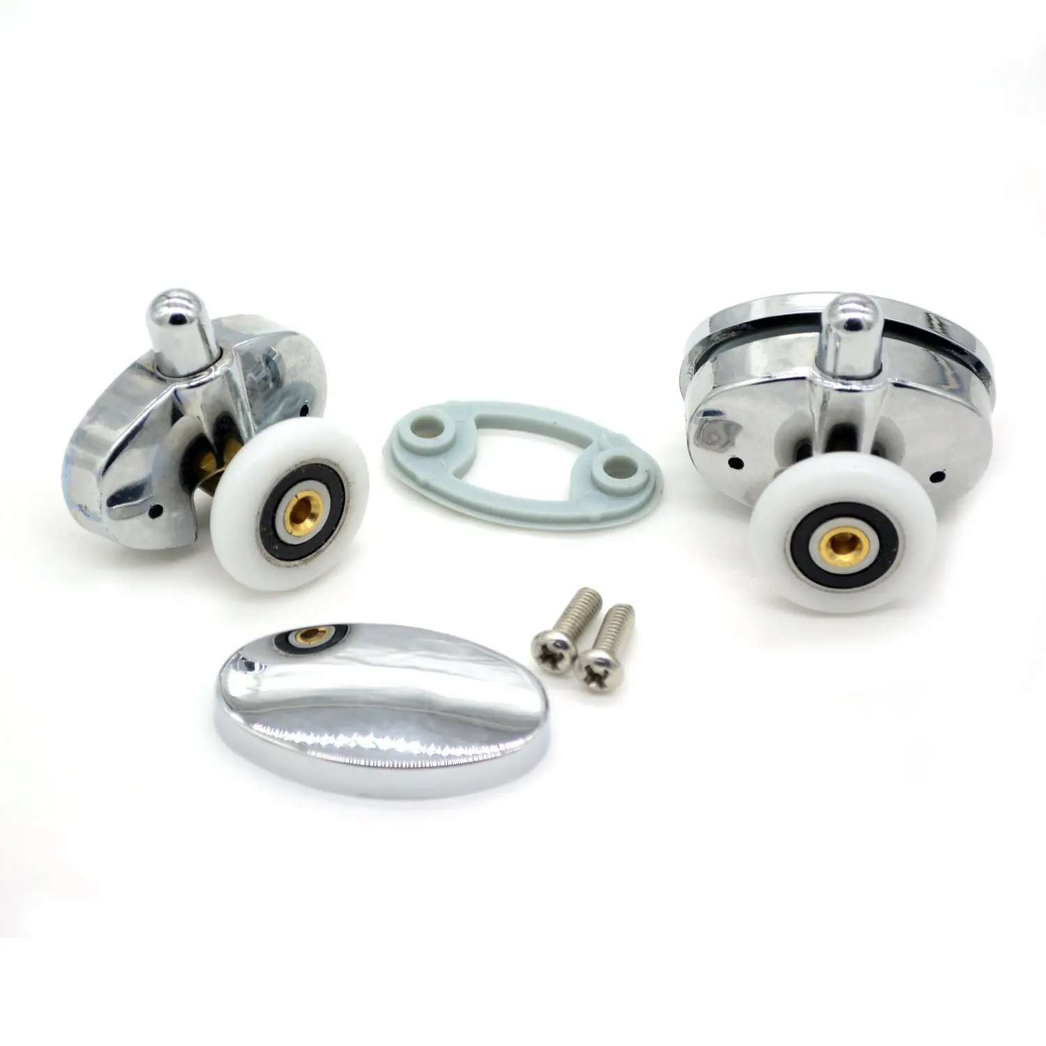 Set von 8 neue Oval schmetterling einzelnes rad duschtür rollen 23mm Set von 8 neue Oval schmetterling einzelnes rad duschtür rollen 23mm 25mm in Set von 8 neue Oval schmetterling einzelnes rad duschtür rollen 23mm 25mm aus