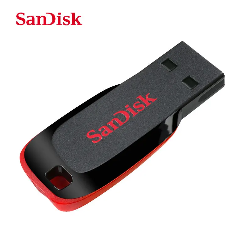 SanDisk 64 Гб USB флеш-накопитель 32 ГБ USB диск 16 Гб USB2.0 Мини-накопитель Флешка карта памяти U диск для компьютера - Цвет: SDCZ50