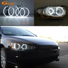For Mitsubishi Lancer 2008-2015 non projector Excellent Ultrabright illumination CCFL Angel Eyes kit Halo Ring angel eyes kit for ford c max mki 2008 2009 2010 xenon headlight excellent angel eyes ultra bright illumination ccfl angel eyes kit halo ring