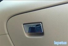Для Nissan X-Trail T32 X Trail 2017 2018/Rogue 2017 2018 ABS пилот перчатки коробка для хранения ручки украшение стразами крышка отделка