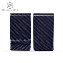 Novo Colorido Real com Fibra de Aramida Grampo do Dinheiro, Para O Azul Preto De Fibra De Carbono Grampos do Dinheiro