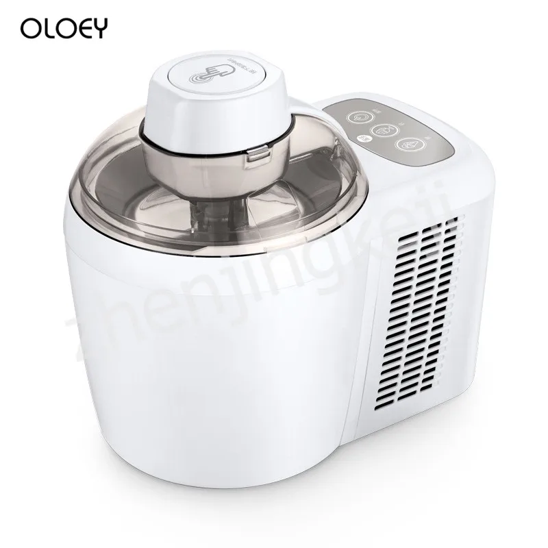 

220V Home ice Cream Machine Mini Automatic Cone Machine Homemade Children DIY fruit ice Cream ice cream Maker Capacity 600ML