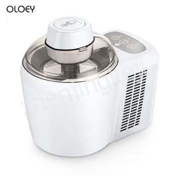 220V Home ice Cream Machine Mini Automatic Cone Machine Homemade Children DIY fruit ice Cream ice cream Maker Capacity 600ML