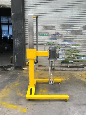 

WRL high shear mixer Homogenizer 1.5KW disperser emulsifying machine with manual lifting basement brand new RH