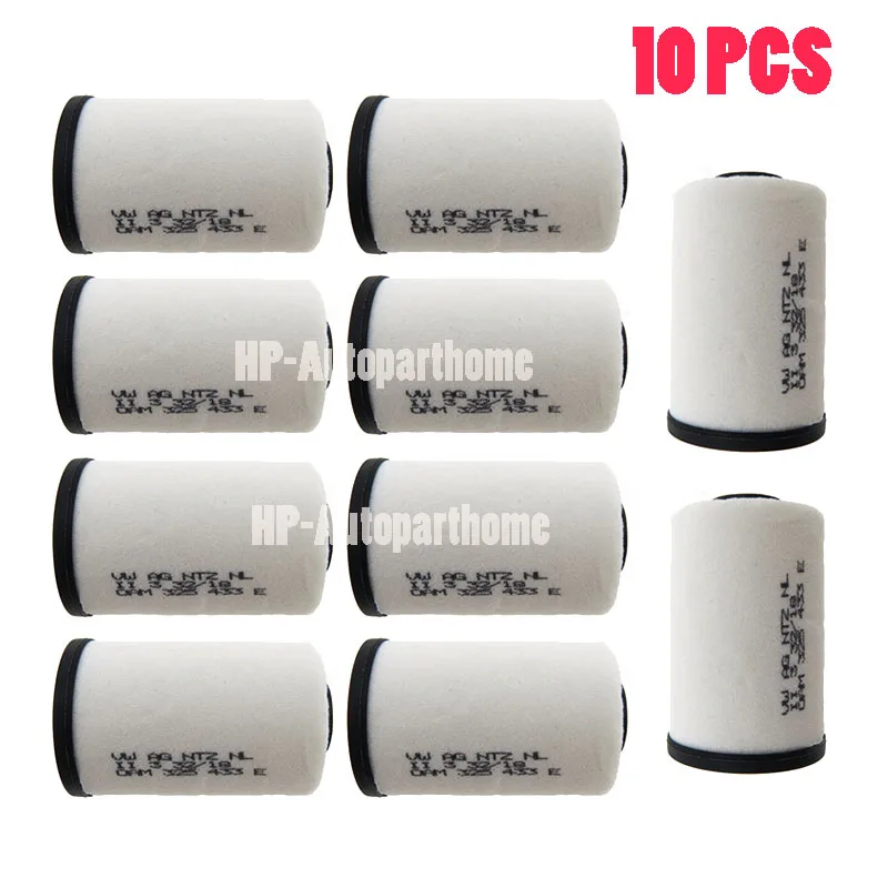 

10PC/Lot New DQ200 DSG 7 Speed 0AM OAM oil filter 0AM325433E 325433E auto transmission filter for VOLKSWAGEN Audi