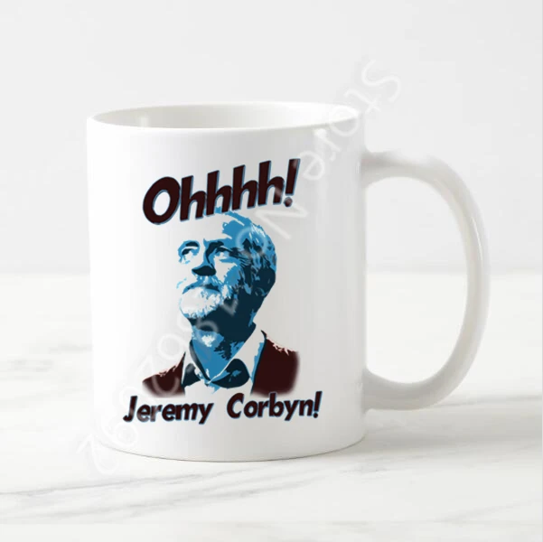 Горячая Ohhhh Jeremy Corbyn Новинка кружка для кофе забавная Рабочая вечеринка Jez