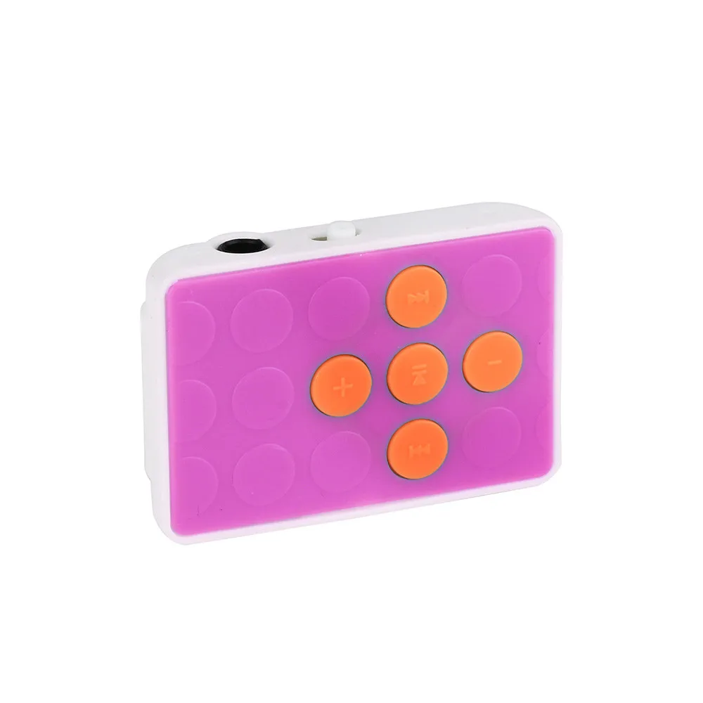 USB мини mp3 плеер с клипсой и наушниками музыкальный медиаплеер поддержкой карт Micro