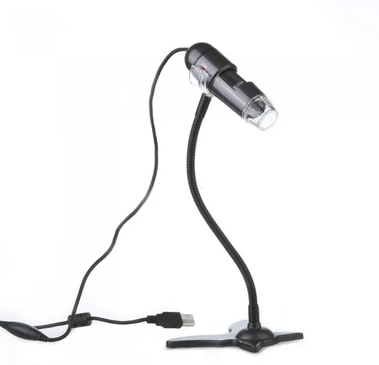 

8 LED Lights Illuminant Beauty Industry 600X USB Zoom Electronic Camera Magnifier Portable Digital Video Microscope with Stand