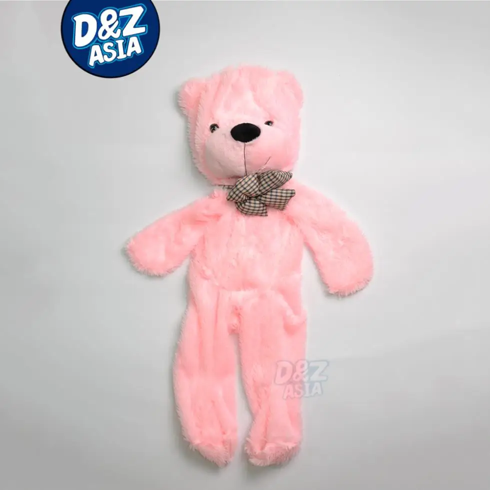 Millffy фабричная торговля 200 см 7" дюймов большие плюшевые игрушки полуфабричный медведь плюшевый медведь кожа ненабитый плюшевый медведь шкуры - Цвет: pink