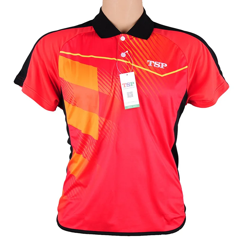 TSP Provincial team Table Tennis, трикотажные футболки для мужчин и женщин, одежда для пинг-понга, спортивная одежда, футболки для тренировок