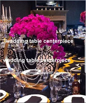 

Wedding Flower Stand Centerpieces Chandelier table decor