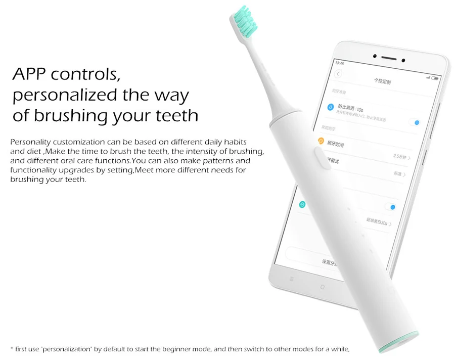 Оригинальный Xiaomi Mijia умная щетка Электрический Teethbrush ультра sonic отбеливание взрослых зуб вибратор беспроводной гигиена полости рта