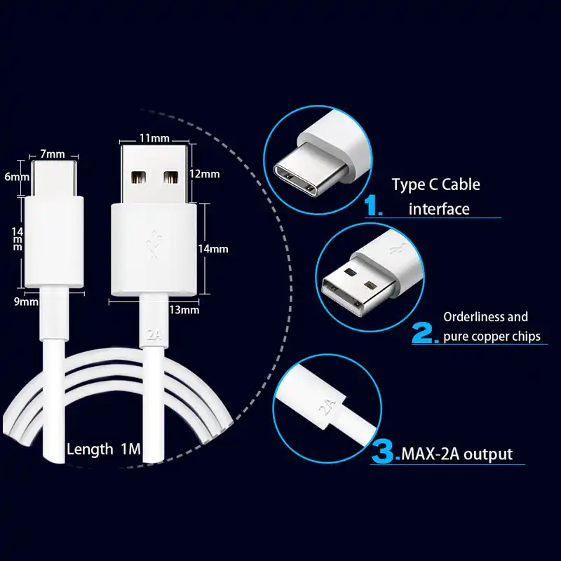 3er set USB 3.1 tipo-C en micro adaptador blanco f huawei p30 Lite Type-C enchufe