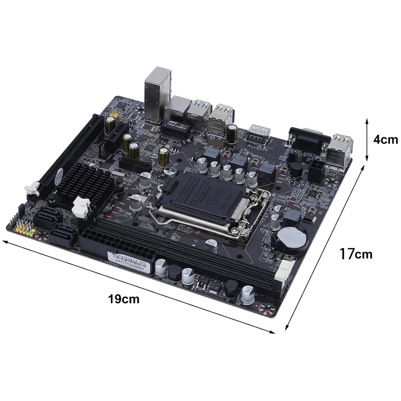  B75 Lga 1155 Desktop Computer Mainboard With Sata 2.0 Usb 3.0 2 Ddr3 Dimms 16G Motherboard For Pc D