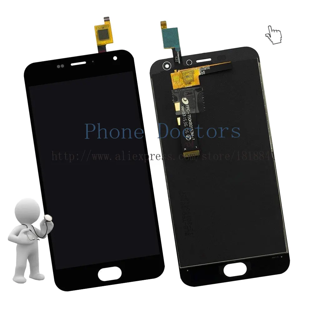 imágenes para 5.0 ''Pantalla LCD Full + Pantalla Táctil Digitalizador Asamblea Reemplazo Para Meizu m2 M2 mini/Meilan 2 M578; negro; nueva imágenes para 5.0 ''Pantalla LCD Full + Pantalla Táctil Digitalizador Asamblea Reemplazo Para Meizu m2 M2 mini/Meilan 2 M578; negro; nueva