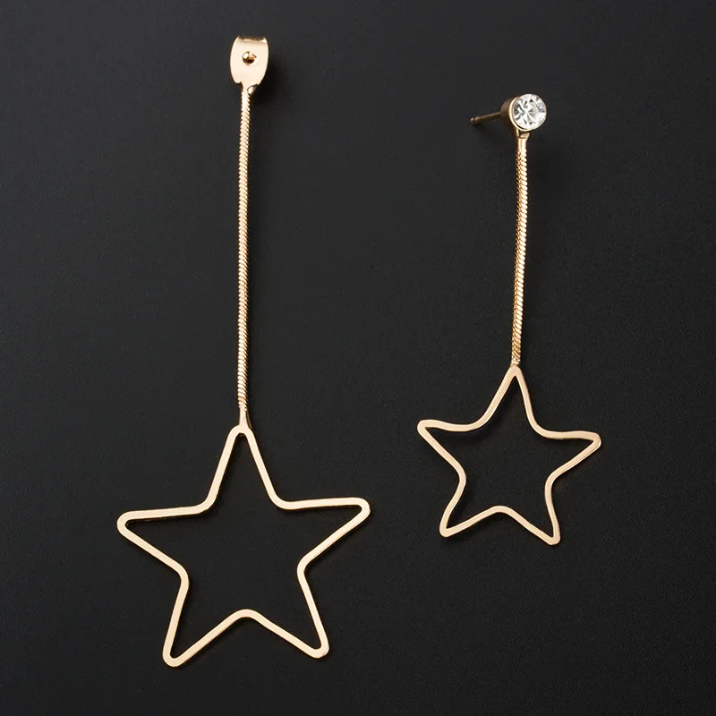Statement Earrings For Women Hollow Star Tassel Dangle Earring Big