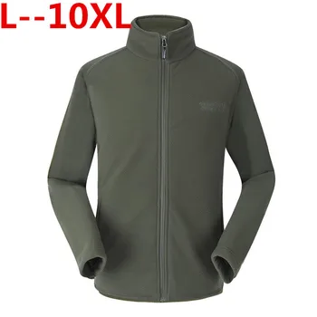

plus size 10XL 9XL 8XL 7XL 6XL 5XL 4XL US Military Man Fleece Tactical Jacket Thermal Breathable Coat Outerwear Army Clothes